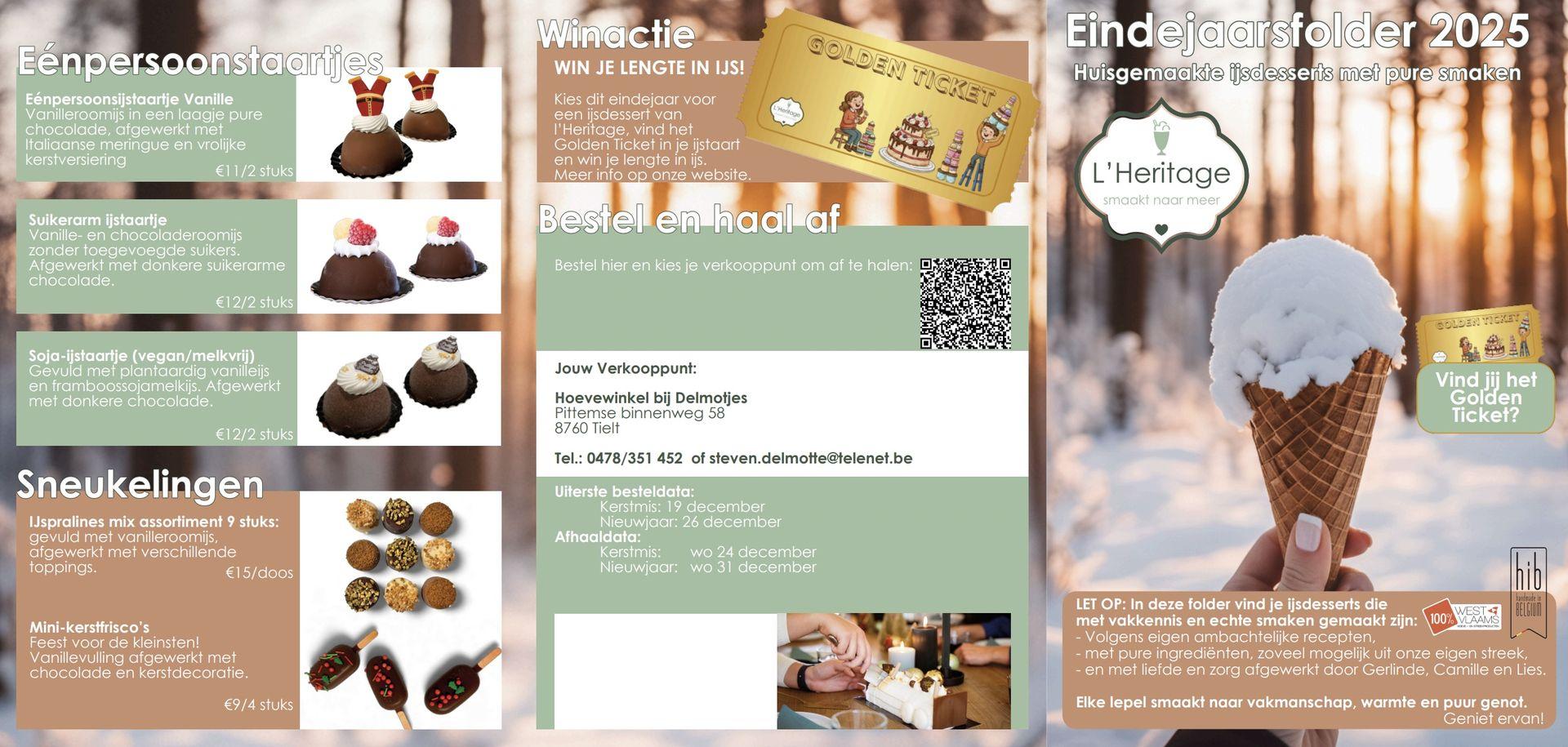 Eindejaarsfolder L'Heritage 2025